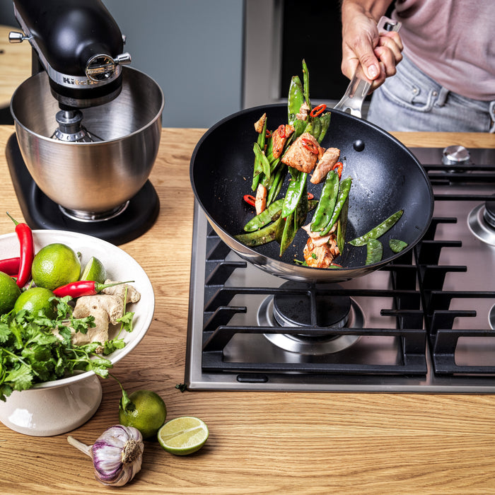 KitchenAid Stainless Steel Wokpan Ø 28 cm