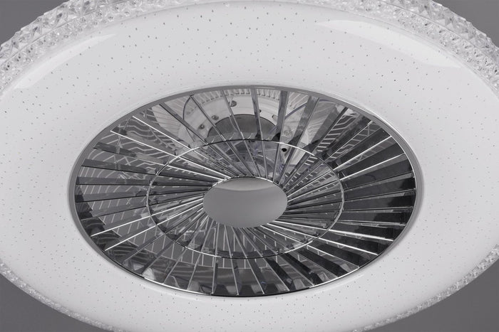 Reality Ventilator Harstad Led 40W 3 Standen Chroom