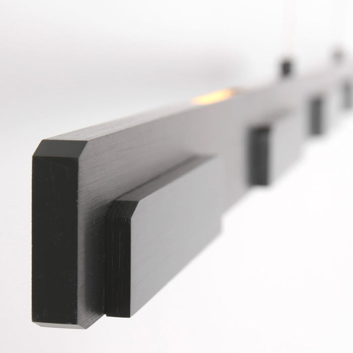 Steinhauer Hanglamp Bloc L 120 cm zwart
