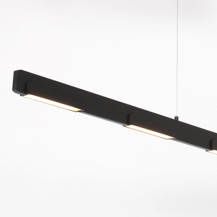 Steinhauer Hanglamp Bloc L 120 cm zwart