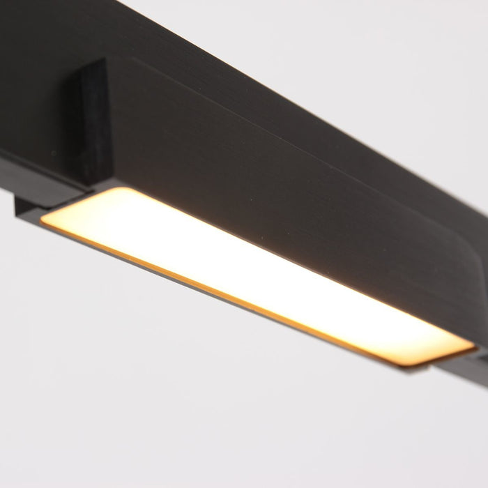Steinhauer Hanglamp Bloc L 120 cm zwart