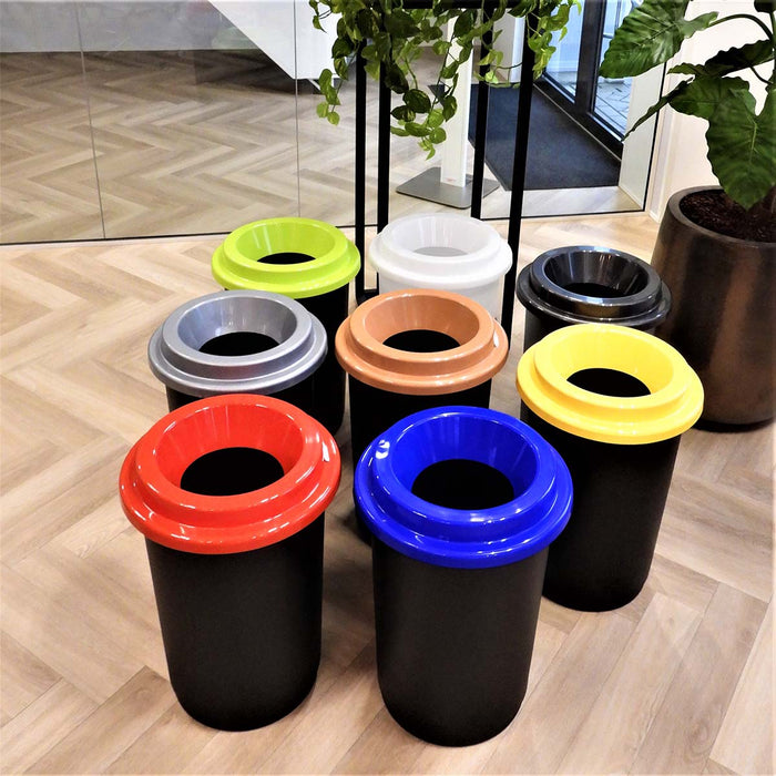 Plafor Eco Prullenbak 50L – Recycling – Grijs