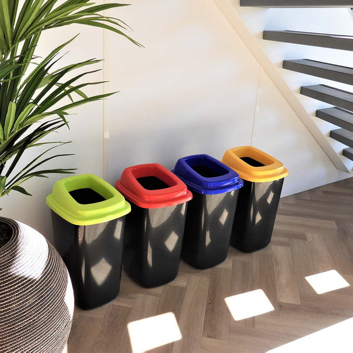Plafor Prullenbak 45L – Recycling – Zwart
