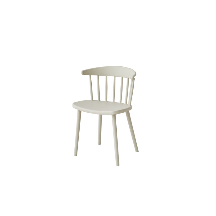 Giga Meubel - Tuinstoelen Stapelbaar - Taupe - Kunststof - Set van 2