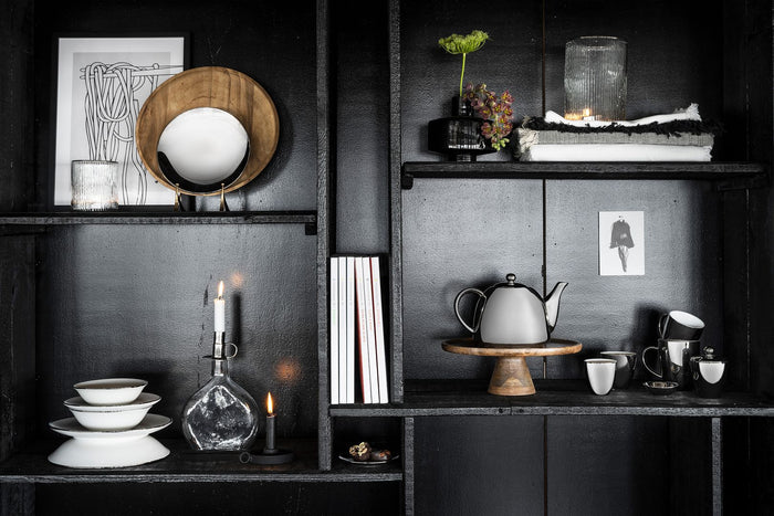 vtwonen Raw Serviesset 36-delig - Wit|zilver