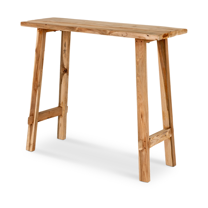 Artichok Guusje houten sidetable naturel - 90 x 30 cm