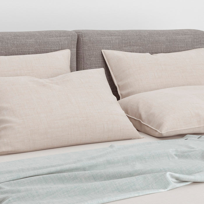 Zo Home Lino Kussensloop Linnen Look sandy beige