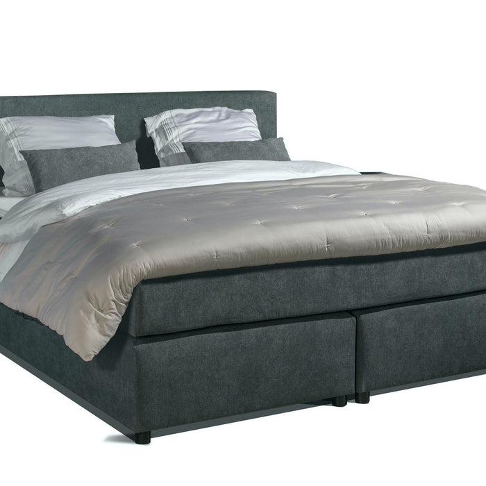 Mörgenn Boxspring Marseille - Pocketvering - Antraciet - 180x200