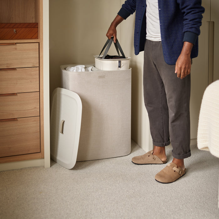 Joseph Joseph Tota Duo Wasmand 90 L - Beige