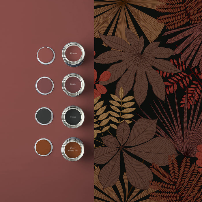 Graham & Brown - Vliesbehang - Bohemia Alizarin - 10mx52cm