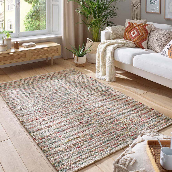 Tapeso Wollen vloerkleed - Thora multi - 130x190 cm