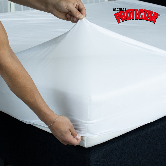 Protector Waterdichte Matrashoeslaken| Matrasbeschermhoes 90x220cm