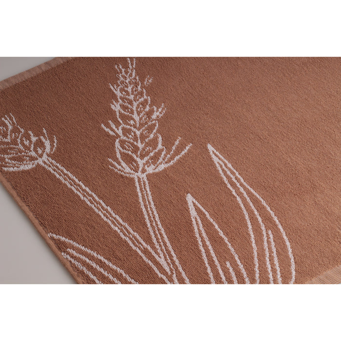 Luxe keukendoeken - 6 stuks - 50x50 - molen - bruin