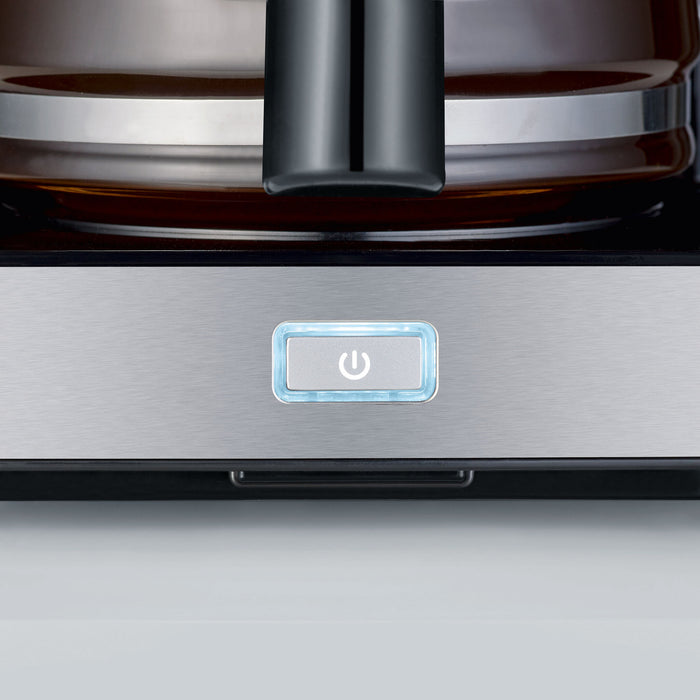 Graef Young Line filterkoffieapparaat - glazen kan - zwart