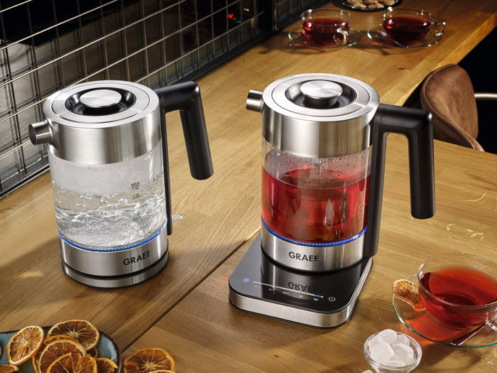 Graef WK 300 waterkoker transparant|rvs (812380)