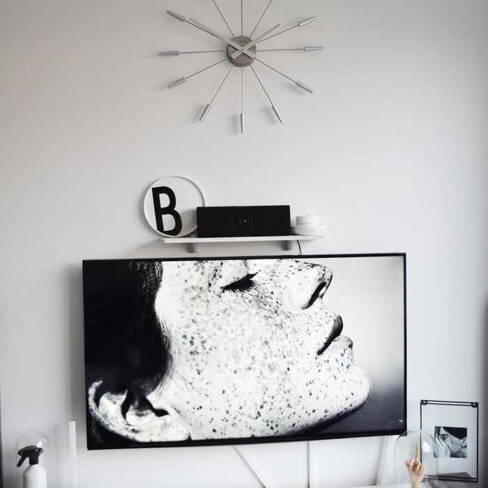 NeXtime Plug Inn Wandklok Ø 58 cm