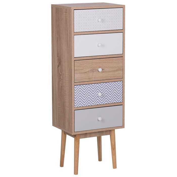 Beliani - FOLEY - Commode - Lichtgrijs - MDF