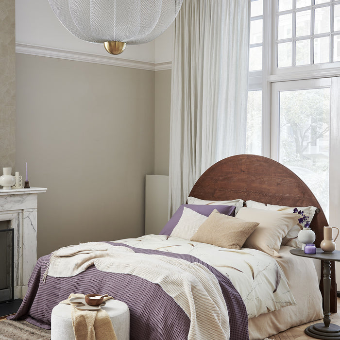 Vandyck Home Pique Sprei 160 x 250 cm - Moonscape