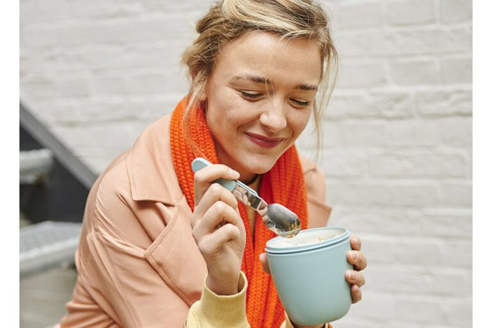 Vouwlepel Ellipse - Nordic denim