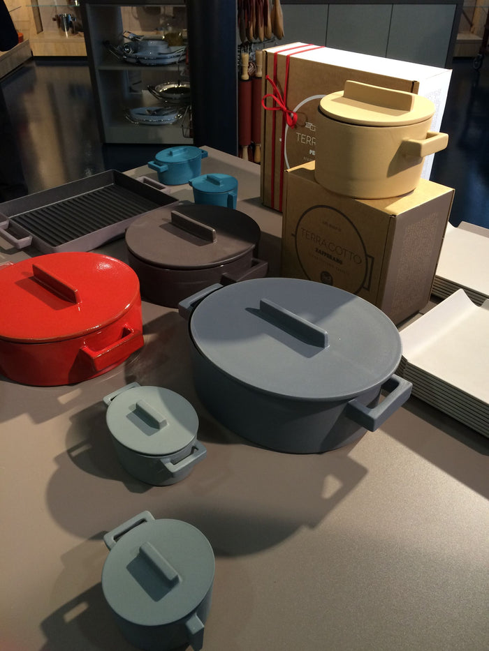 Braadpan Grijs 13 cm x 10 cm incl deksel - Sambonet