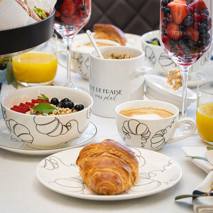 Riviera Maison Voorraadpot Le Patisserie Wit - Maat S