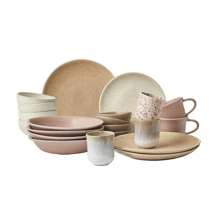 by fonQ Mixed Ceramics Mokken 4st. - 0,32 L - Dusty Rose