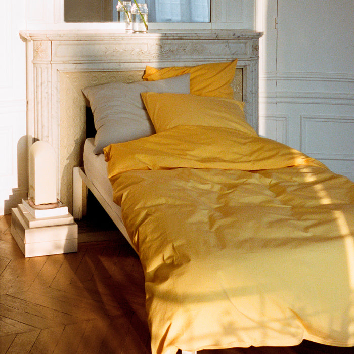 HAY Duo Dekbedovertrek 140 x 200 cm - Golden Yellow
