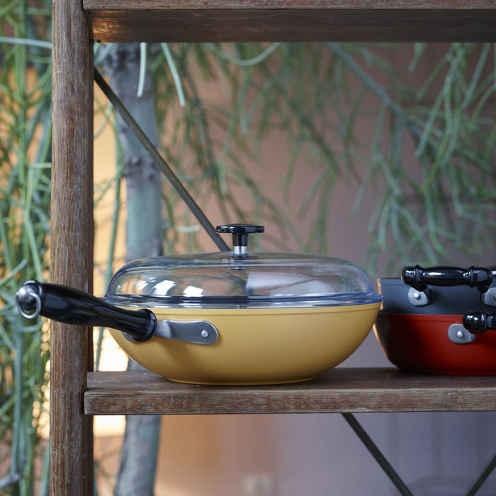 Kookpan Vintage extra hoog 20 cm incl deksel - Sambonet