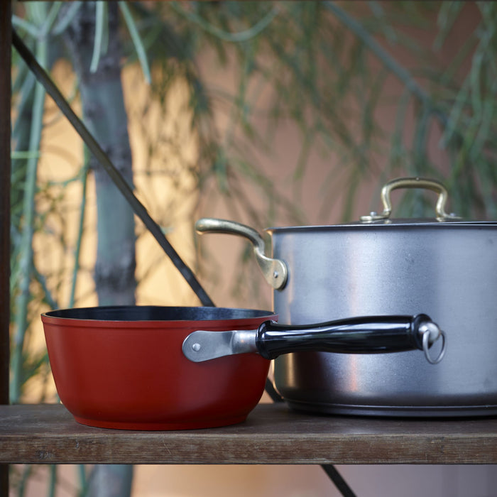 Kookpan Vintage extra hoog 20 cm incl deksel - Sambonet