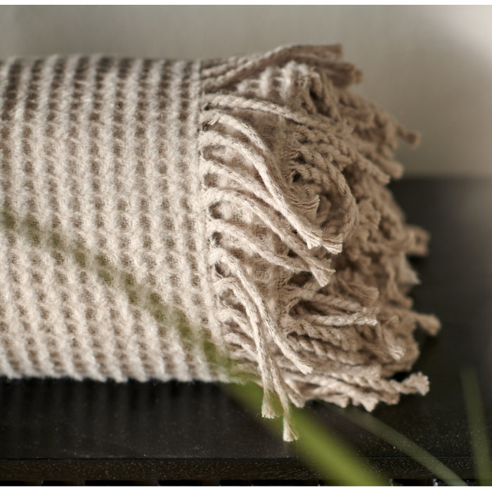 Unique Living - Plaid Selien 150x200cm Chateau Grey