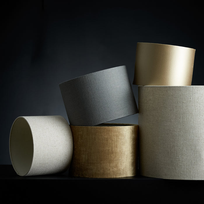 Light & Living Cilinder Lampenkap Gemstone - Brons - Ø30x21cm