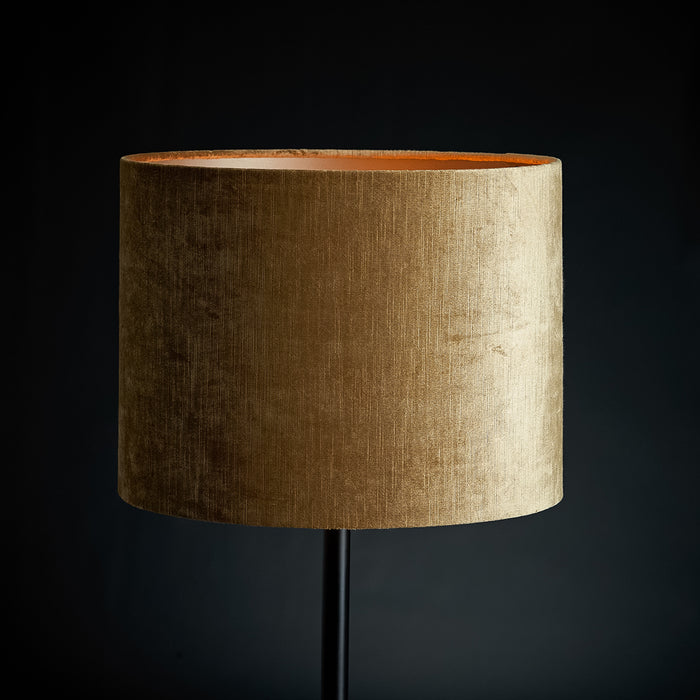 Light & Living Cilinder Lampenkap Gemstone - Brons - Ø30x21cm