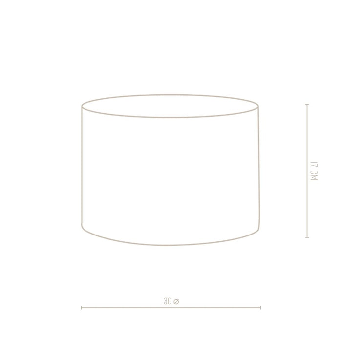 Riviera Maison Lampenkap Clay Chic Beige - 20x30 cm