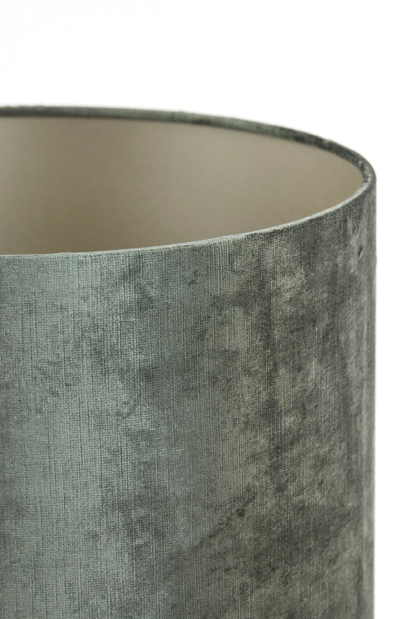 Light & Living Cilinder Lampenkap Gemstone - Antraciet - Ø30x21cm