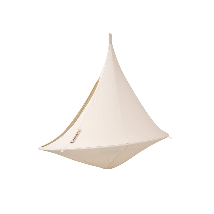 Cacoon Double Hangstoel - Naturel White
