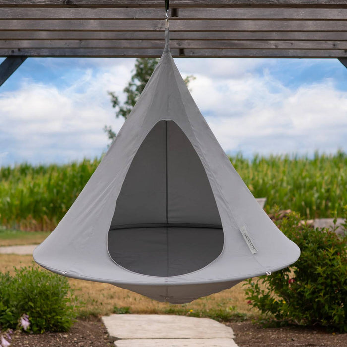 Cacoon Single Hangstoel - Grijs