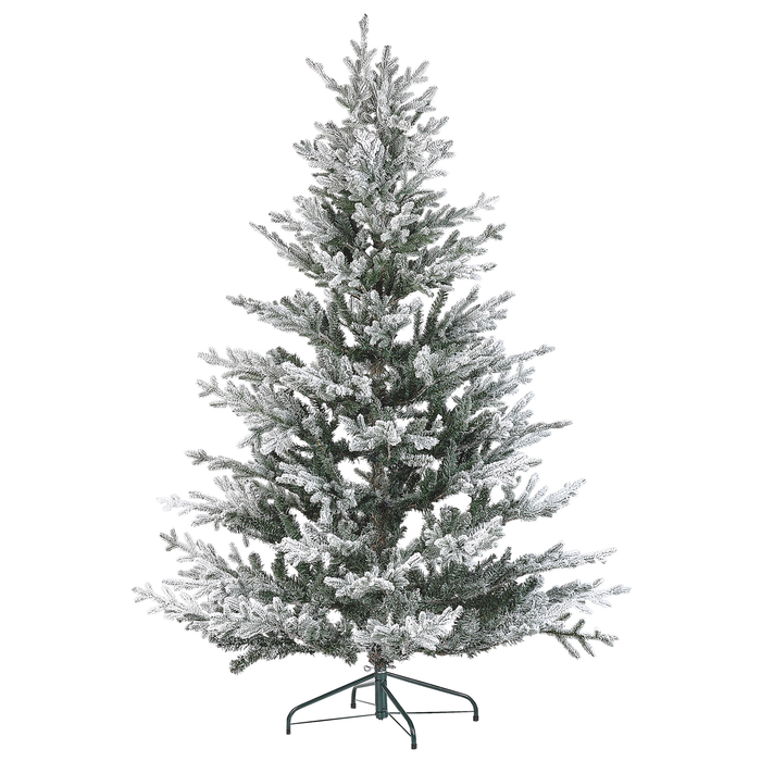 Beliani - BRISCO - Kerstboom - Wit - 180 cm - Synthetisch materiaal