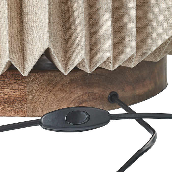 by fonQ Linen Tafellamp Ø 38 cm - M