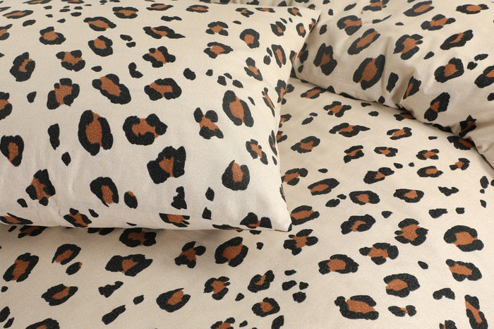 Day Dream Panter dekbedovertrek 140x200|220 cm beige