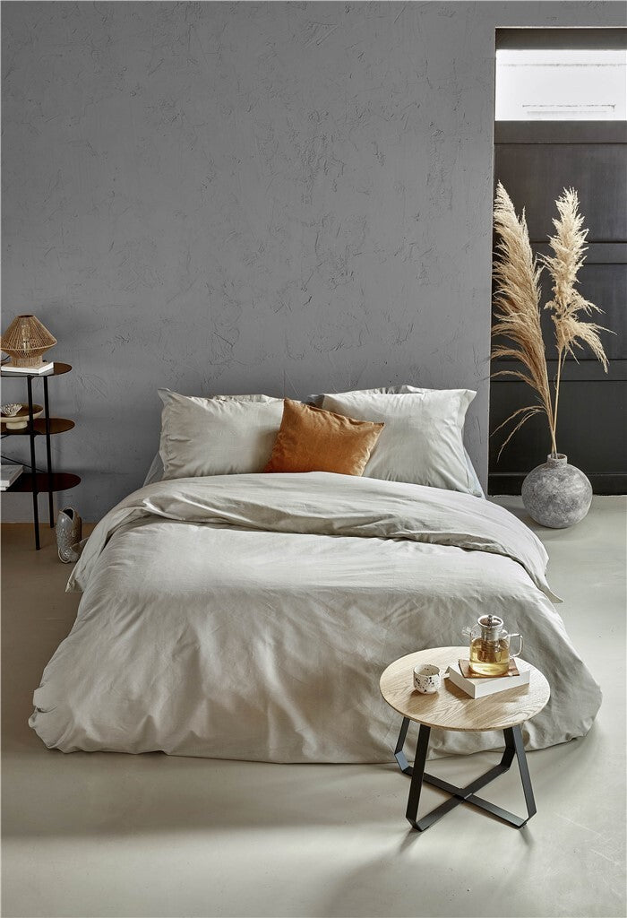 Walra - Dekbedovertrek Forever Cotton - 140x220 - Zand