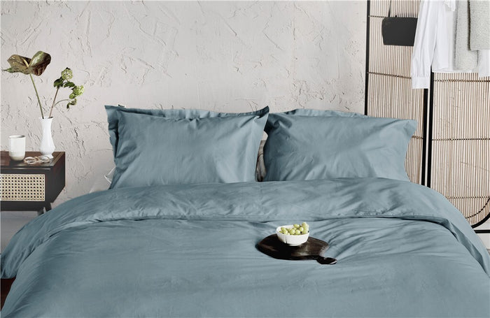 Walra - Dekbedovertrek Forever Cotton - 240x220 - Zeeblauw