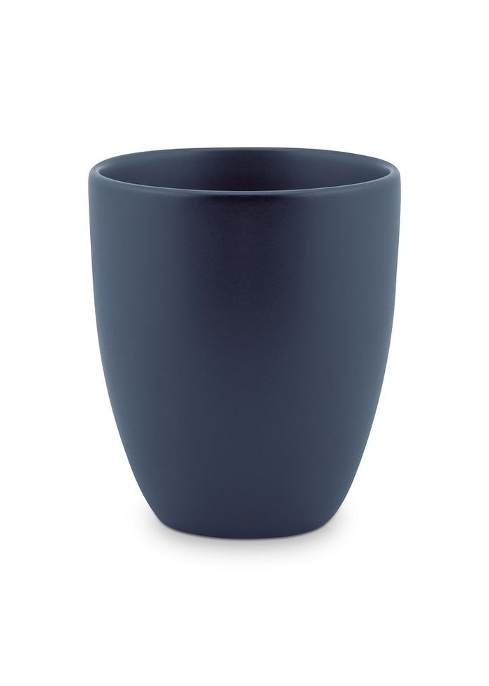 vtwonen Mok zonder Oor - Set van 6 - Mat blauw - Porselein - 250ml