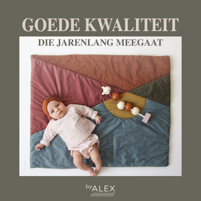 byAlex Speelkleed voor Baby - Blue Sunset - 95x75cm