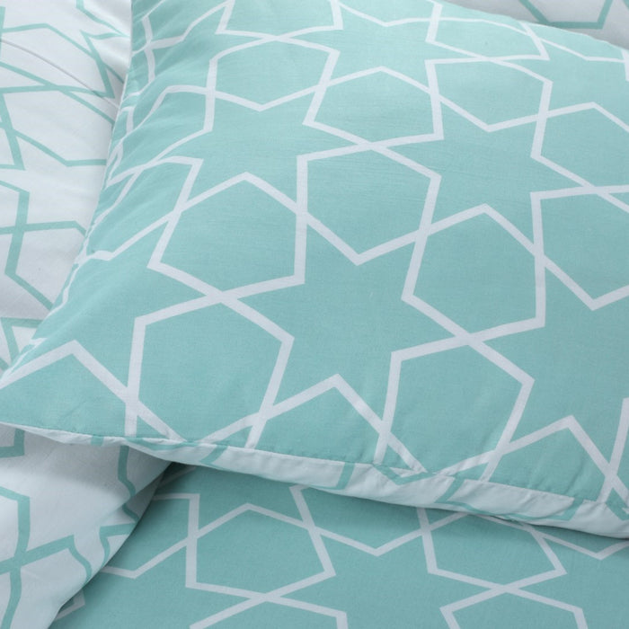 Day Dream Floor dekbedovertrek 140x200|220 cm blauw