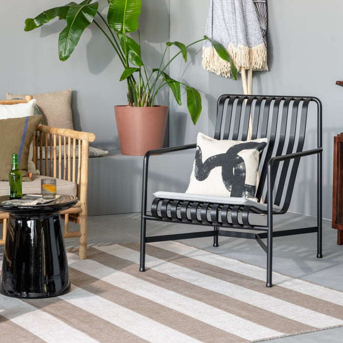 HAY Palissade Lounge Chair High - Antraciet