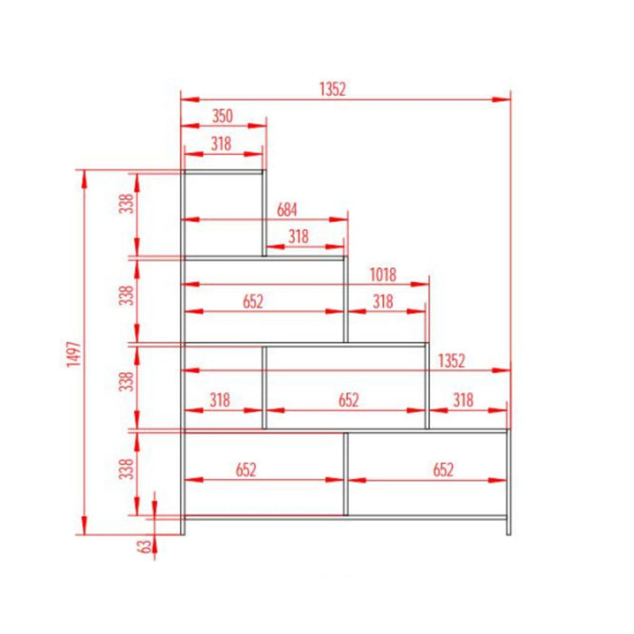by fonQ Jaxon Stellingkast Trap - Antraciet