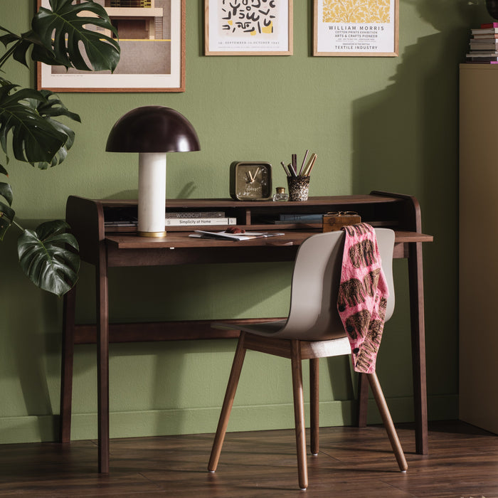 Zuiver Barbier Bureau - Walnoot