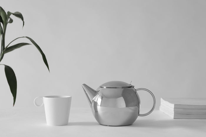 Viva Scandinavia Lucas Theepot RVS 1.1 Liter Zilverkleurig