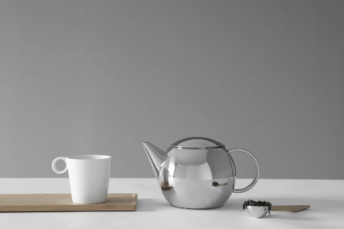 Viva Scandinavia Lucas Theepot RVS 1.1 Liter Zilverkleurig