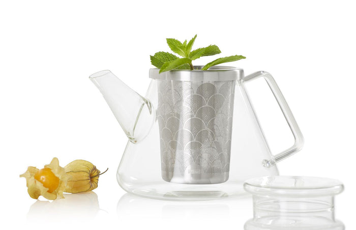 Theepot met Theefilter, 1 L, Glas - AdHoc | Fusion